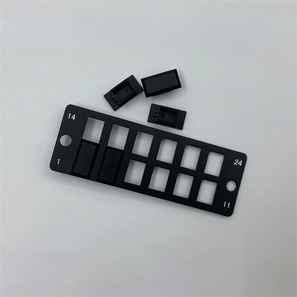 Two switches connected to optical modules